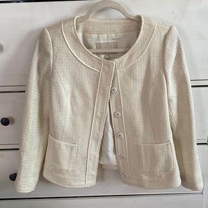 Banana Republic cream Blazer